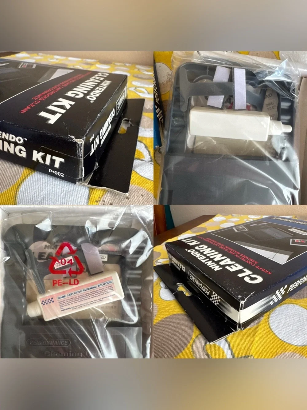 NIB Vintage Performance Nintendo Cleaning Kit